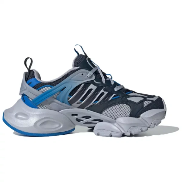 Adidas XLG RUNNER DELUXE Anti Slip And Wear Resistant Breathable Low Top Casual Running Shoes Unisex Gray