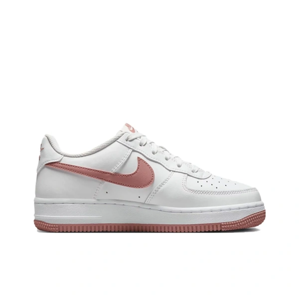Nike Air Force 1 Low Summit White Red Stardust GS