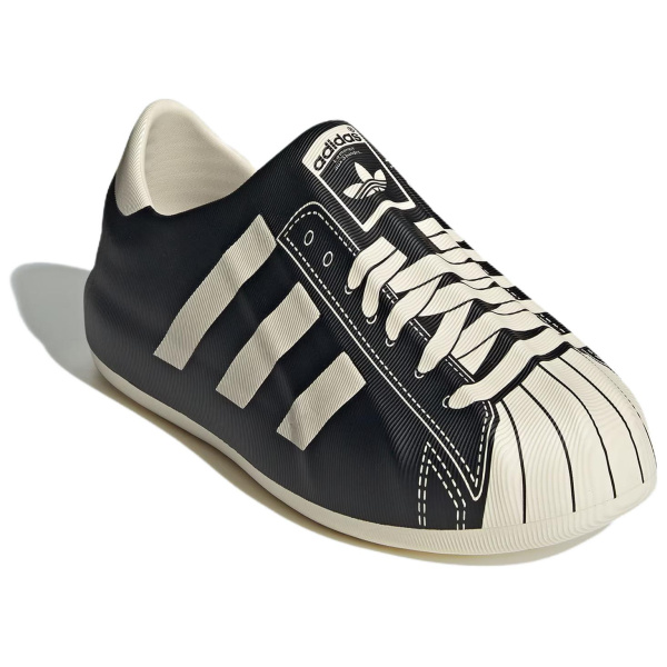 adidas originals AdiFOM Superstar Кроссовки для скейтбординга Низкие Кроссовки Черно-белая панда Унисекс