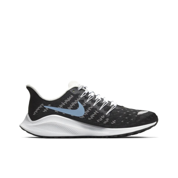 Nike Air Zoom Vomero 14 Non Slip Легкий Низкий Топ Марафон Беговые кроссовки Женские Черный Белый Синий