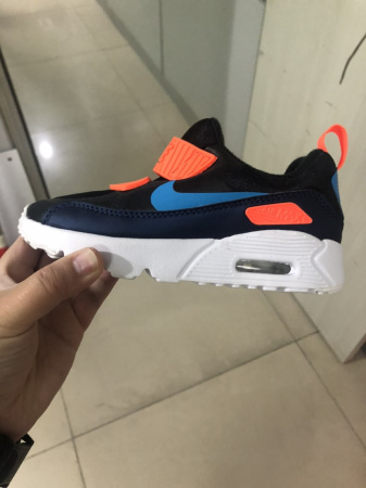 Nike Air Max 90 Детская повседневная обувь Низкий Топ Пре-Школа