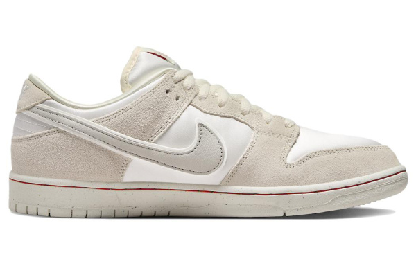 NIKE Dunk SB Кроссовки для скейтбординга Низкие Топ Экрю Унисекс
