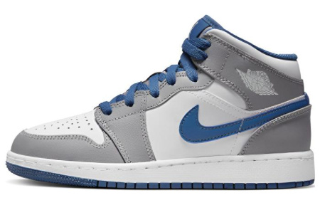 Jordan Air Jordan 1 Детские баскетбольные кроссовки MID Топ Унисекс