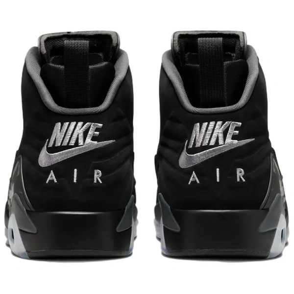 Jordan Jumpman MVP 678 Cushioning Anti Slip Wear Resistant Breathability High Top Vintage Basketball Shoes Men's Black