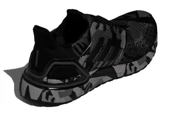 Adidas ULT Шокабсорберы Противоскользящие Устойчивые к истиранию Низкий Топ Марафон Беговые кроссовки Унисекс Серый Черный