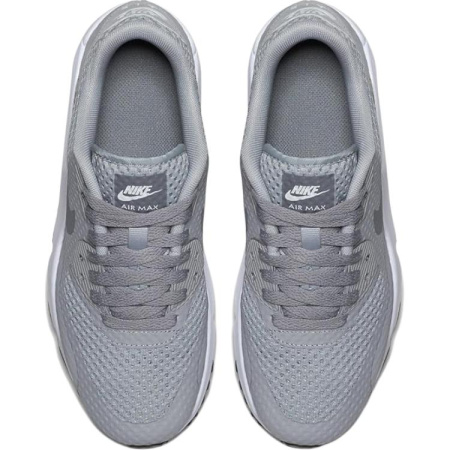 Nike Air Max 90 Детские Скейтбординги Низкие Топы Серые Школьного возраста