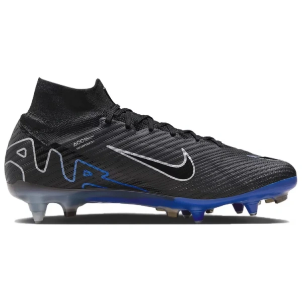Nike Mercurial Superfly 9 Anti Slip And Wear Resistant Coverage Support Soccer Shoes Unisex Black