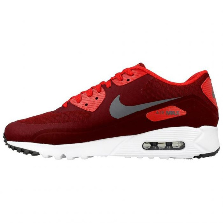 Nike Air Max 90 Anti Slip Wear Resistant Low Top Running Shoes Men's Red