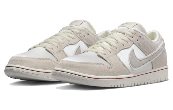 NIKE Dunk SB Кроссовки для скейтбординга Низкие Топ Экрю Унисекс