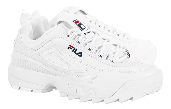 FILA KIDS Slip Resistant Cushioning Abrasion Resistant Breathable Low Top Kids Lifestyle Shoes White Kids'