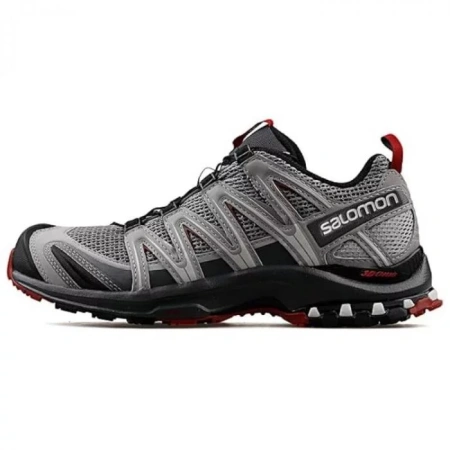 SALOMON XA PRO 3D Cushioned Slip-Resistant Low-Top Trail Running Running Shoes Men's Gray