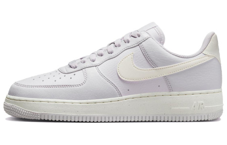 Nike Air FORCE 1 Low Топ Скейтборд Кроссовки Женские Светло-фиолетовые