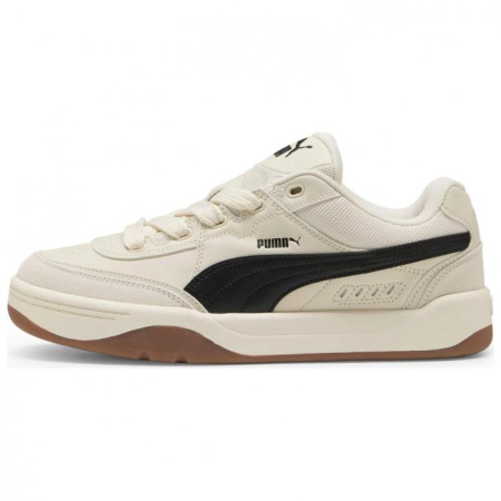 PUMA Park Lifestyle Anti Slip Wear Resistant Low Top Skateboard Shoes Men's White