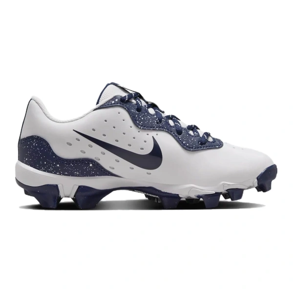 Nike Alpha Huarache 4 Anti-Slip Wear-Resistant Kids' Training Shoes White Blue Kids'