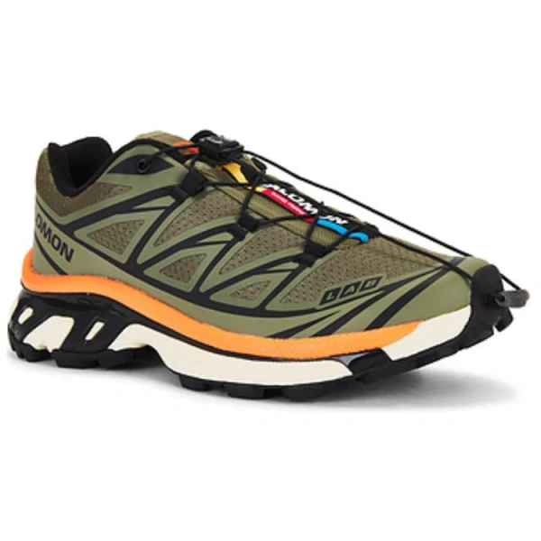 SALOMON XT 6 Deep Lichen Green Marmalade