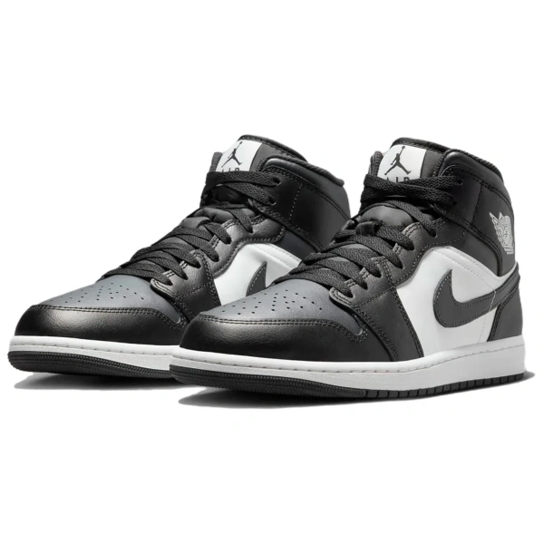Jordan 1 Mid Off Noir Toe