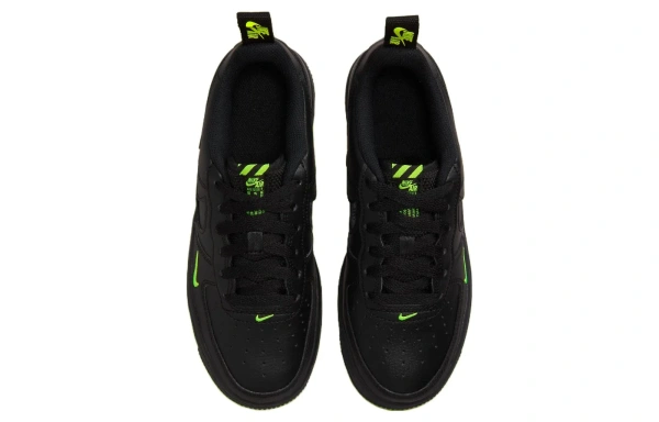 Nike Air Force 1 Low Black Volt GS