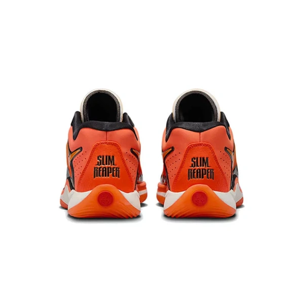 Nike KD 17 Anti Slip Wear Resistant Low Top Basketball Shoes Men's Orange