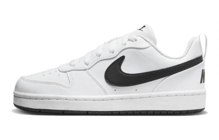 Nike Court Borough Low White Black GS