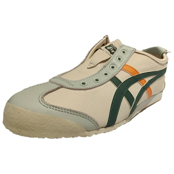 Onitsuka Tiger Mexico 66 Slip On Sneakers 'Beige Grass Green'