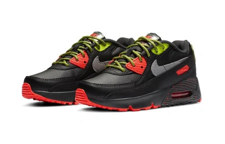 Nike Air Max 90 Детская повседневная обувь Низкий Топ Пре-Школа