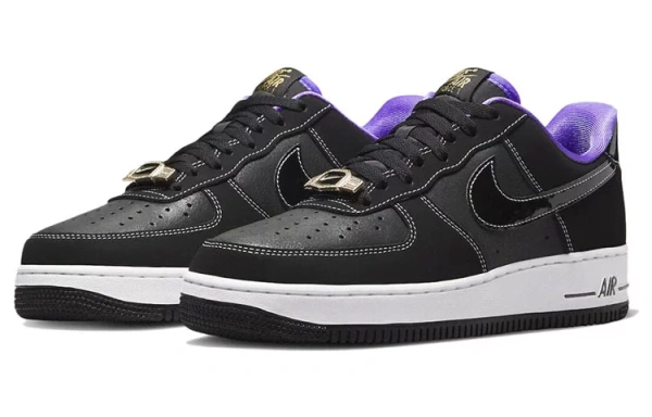Nike Air Force 1 Low '07 LV8 World Champ Black Purple