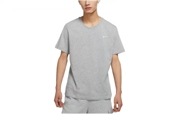 Nike T Shirts Men Gray