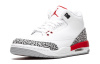 Jordan Air Jordan 3 Retro Hall of Fame MID Топ Винтажные баскетбольные кроссовки Женские Серый Белый Красный