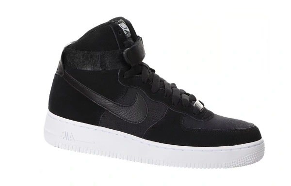 Nike Air Force 1 High 'Black White Sole' GS
