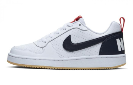 Nike Court Borough Low White Obsidian Gum GS