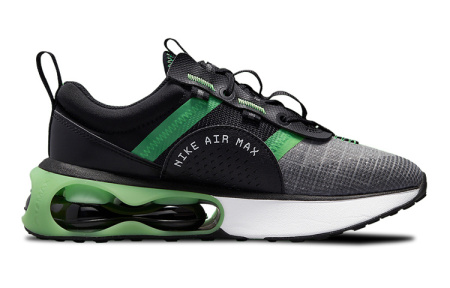 Nike Air Max 2021 Low Топ Air Cushion Тренировочные Беговые Кроссовки Женские Черный Зеленый