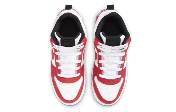 Nike Court Borough Mid Gym Red White GS