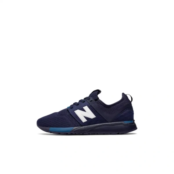 New Balance Anti Slip Wear Resistant Low Top Kids' Running Shoes Marine Blue Kids'
