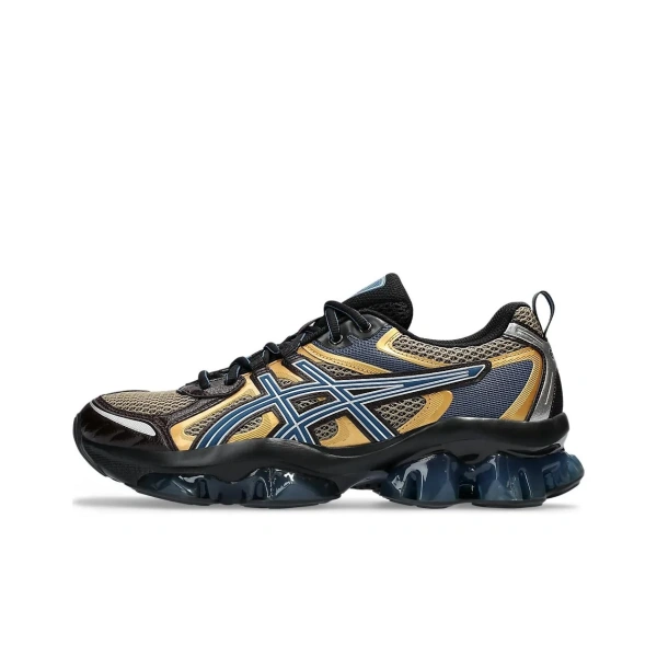 Asics Гель Quantum Kinetic Беговые кроссовки Низкие Синий/желтый Мужские