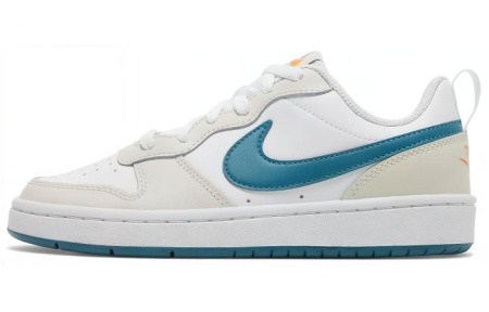 Nike Court Borough Low 2 'Grey Fog Game Royal' GS