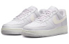 Nike Air FORCE 1 Low Топ Скейтборд Кроссовки Женские Светло-фиолетовые