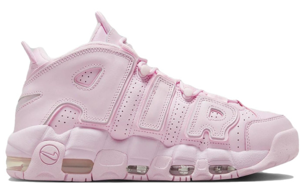 Nike Air More Uptempo Винтажные баскетбольные кроссовки High Top Розовые Женские