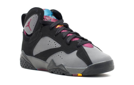 Jordan Air JORDAN 7 Детские баскетбольные кроссовки MID Топ Унисекс