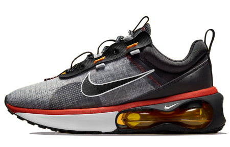 Nike Air Max 2021 Low Топ Повседневные Беговые Кроссовки Мужские Черные Серые Красные