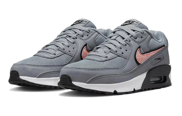 Nike Air Max 90 Next Nature GS 'Wolf Grey Sunset Glow'