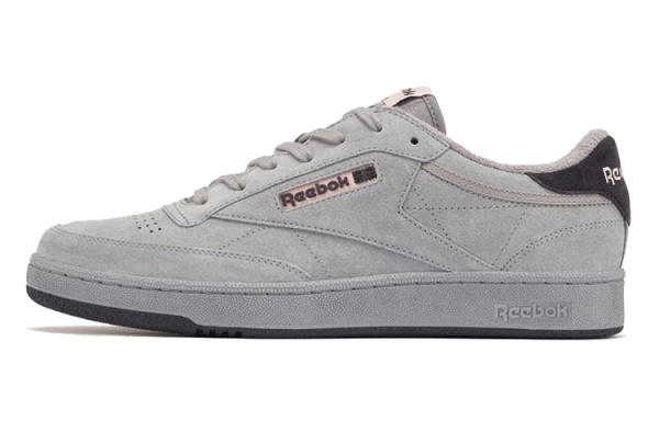 reebok Club C Series Кроссовки для скейтбординга Низкие Серые Унисекс