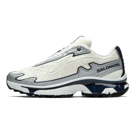 SALOMON XT-SLATE Cushioned Slip-Resistant Abrasion-Resistant Low-Top Running Shoes Unisex White