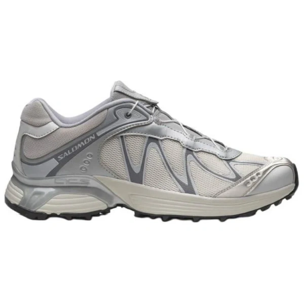 SALOMON XT WHISPER Anti Slip Wear Resistant Low Top Running Shoes Unisex Gray Silver