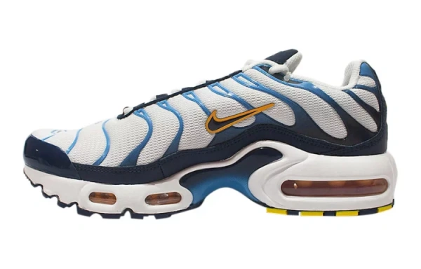 Nike Kids Air Max Plus 'White/Midnight Navy' Sneakers