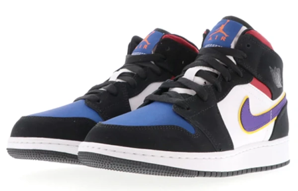 Jordan 1 Mid 'Lakers Top 3' GS