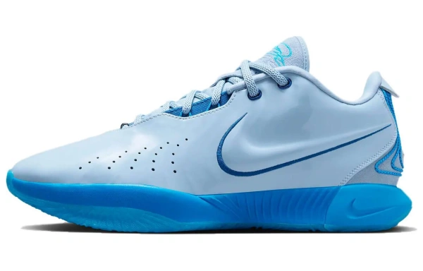 Nike LeBron 21 Blue Diver Translucent Blue Outsole