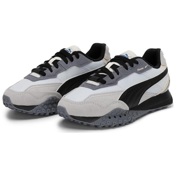 PUMA Blktop Rider Беговые кроссовки Низкие Белый Серый Черный Унисекс