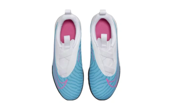 Nike Phantom GX Academy Anti Slip Wear Resistant Low Top Kids' Soccer Shoes White Blue Kids'