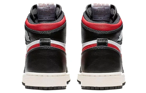 Jordan 1 Retro High Black Gym Red GS