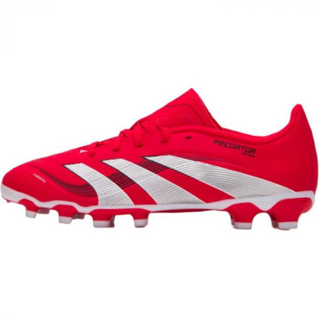 Adidas PREDATOR LEAGUE Slip Resistant Breathable Low Top Kids' Soccer Shoes Red Kids'